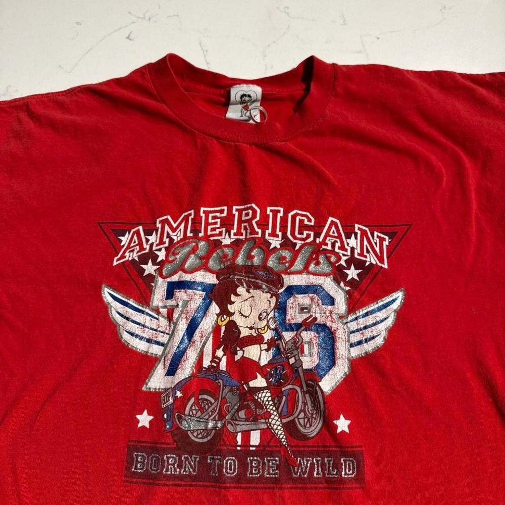 Betty boop America Tshirt - Picture 2 of 4
